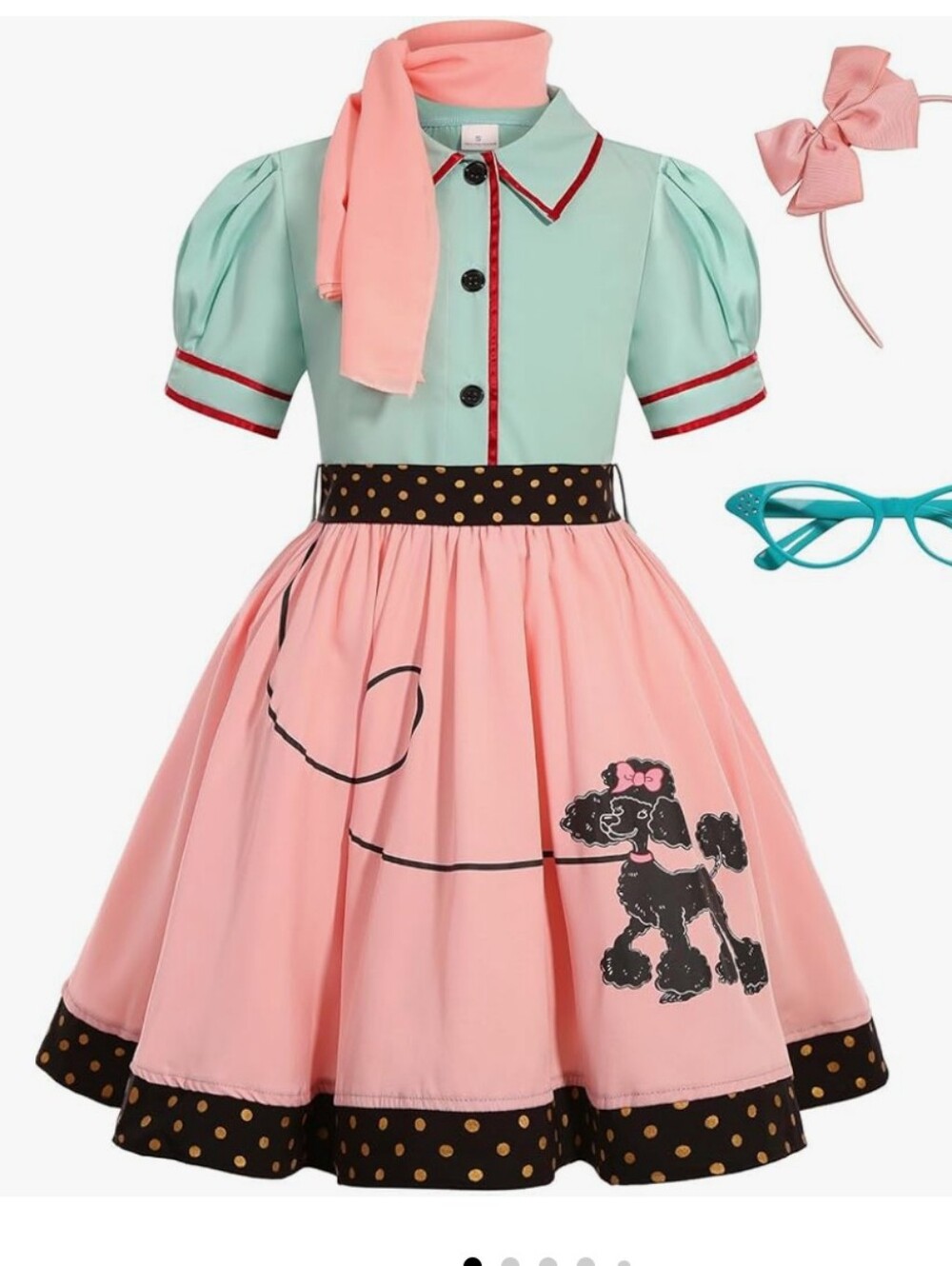 NWOT 50s Outfit for Girls